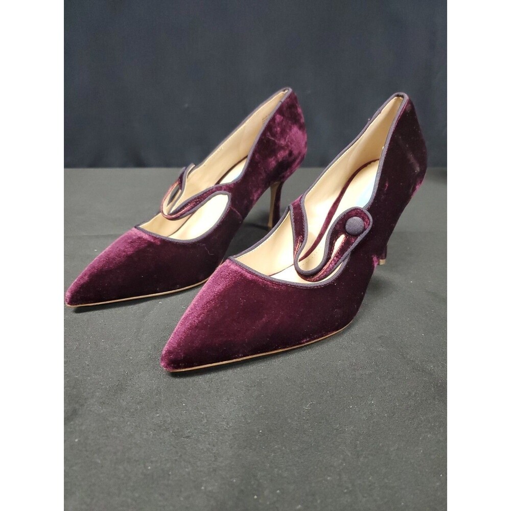 Draper James Ruby Maroon Bordo Women’s Pump High Heeled Women’s Shoes Size 10